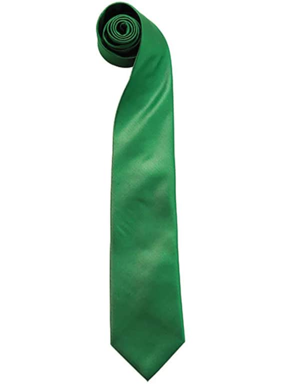 Colours Orginals Fashion Tie - Emerald (ca. Pantone 7734C)