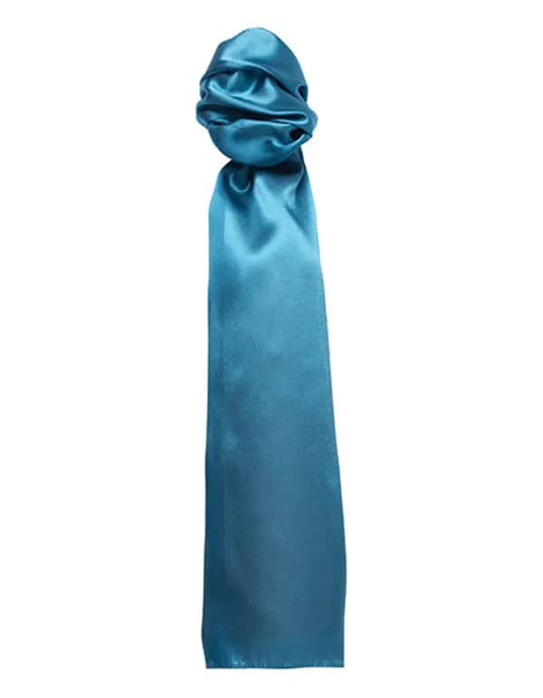 Women´s Business Scarf - Plain - Turquoise (ca. Pantone 638C)