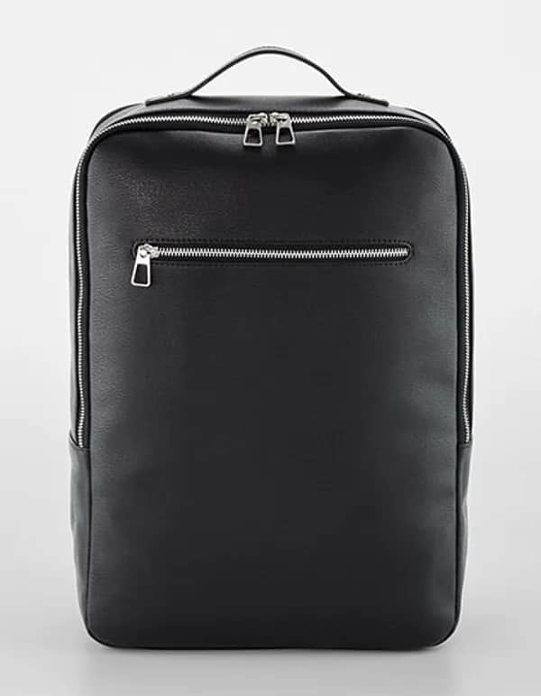 Tailored Luxe Backpack - Black