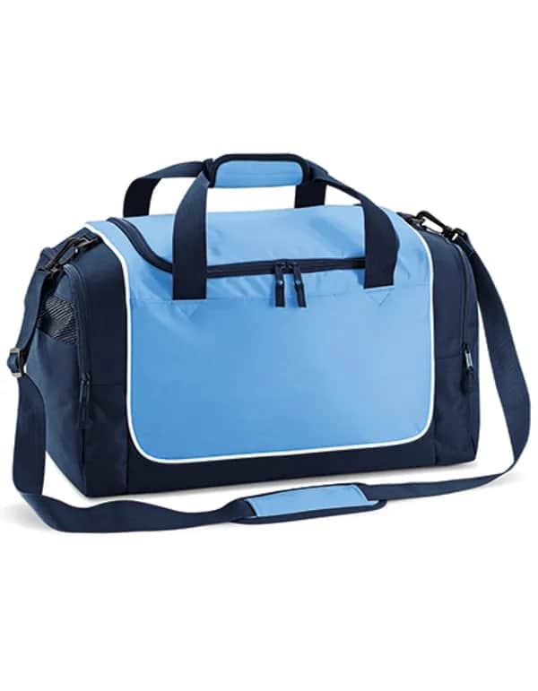 Teamwear Locker Bag - Sky Blue/French Navy/White