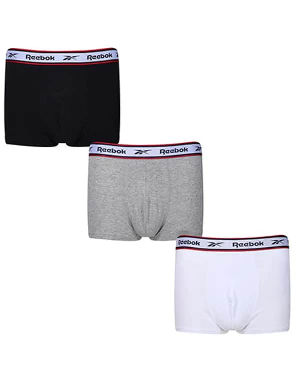 Men´s Trunk - Barlow (3 Pair Pack) - Black/Grey Marl/White