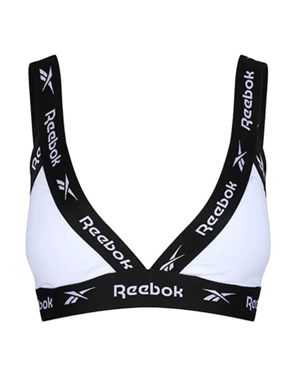 Women´s Triangle Bra - Dotty - White