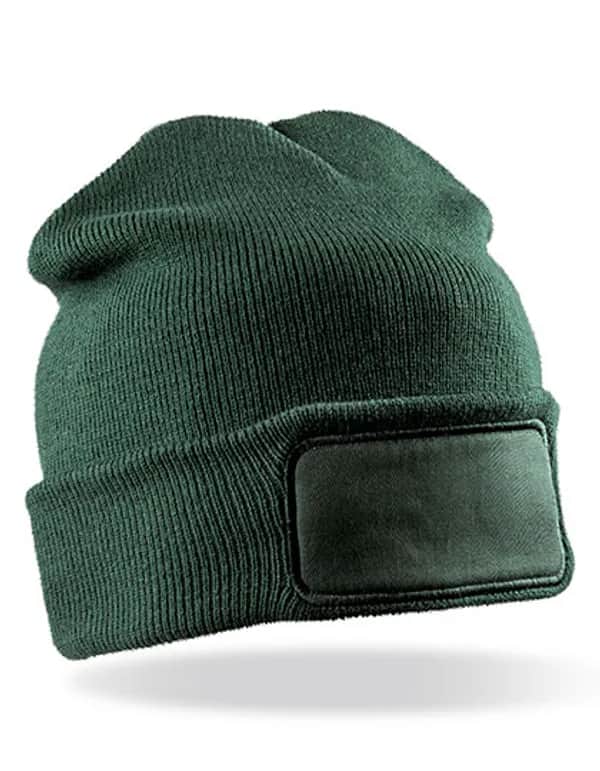 Double Knit Printers Beanie - Bottle