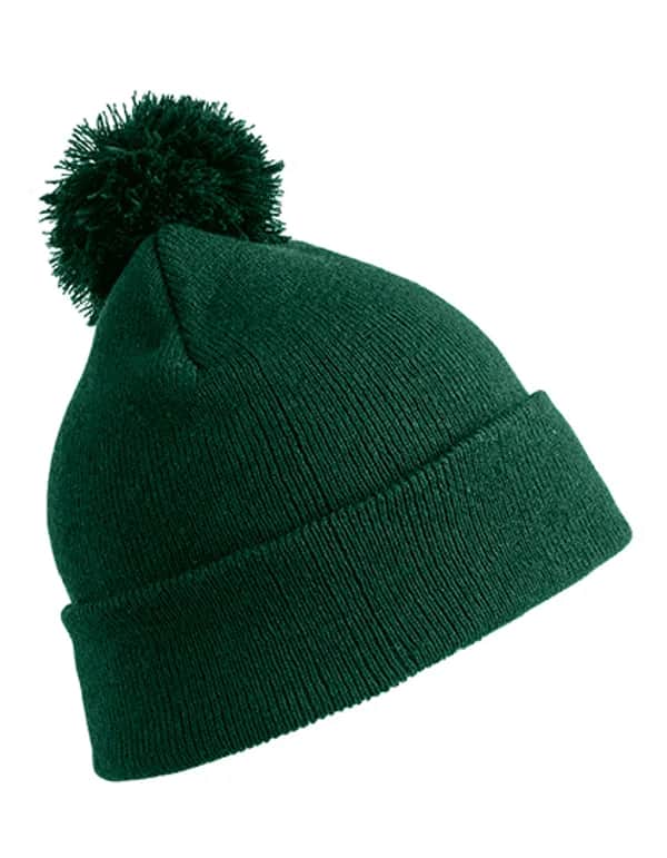 Junior Pom Pom Beanie - Bottle