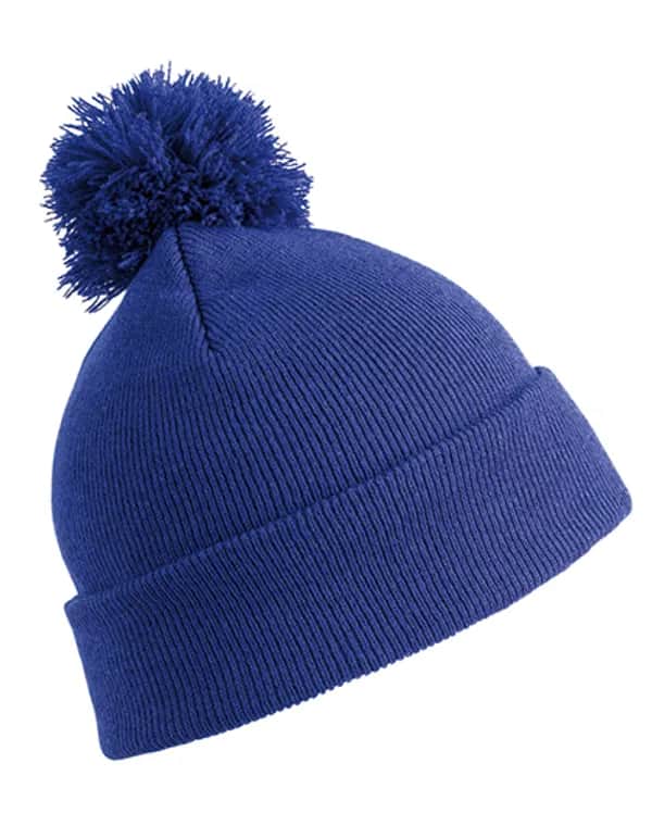 Pom Pom Beanie - Royal