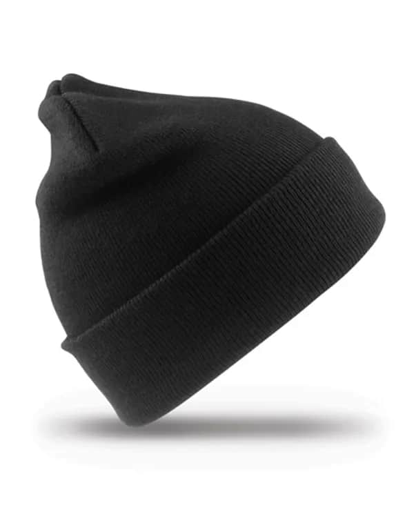 Woolly Ski Hat - Black