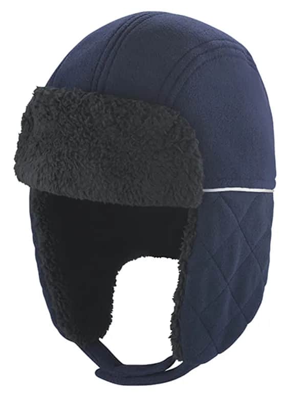 Ocean Trapper Hat - Navy/Black