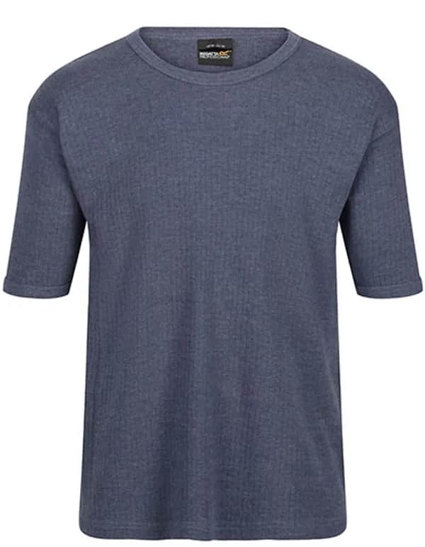 Thermal Short Sleeve Vest - Denim