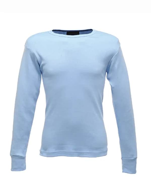 Thermal Long Sleeve Vest - Blue