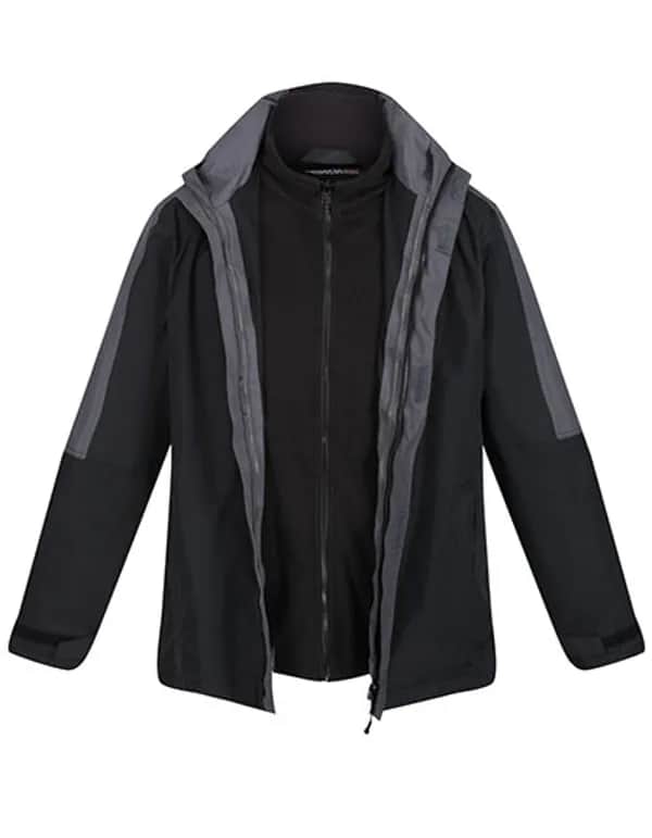 Defender III 3-in-1 Jacket - Black/Seal Grey (Solid)