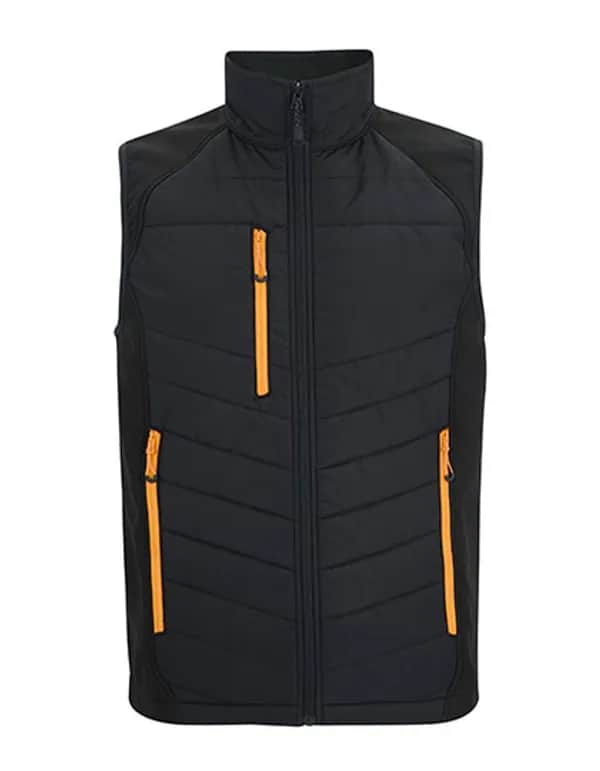 Pro Universal Bodywarmer - Black/Orange Pop