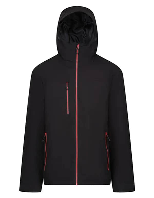 Navigate Waterproof Insulated Jacket - Black/Classic Red