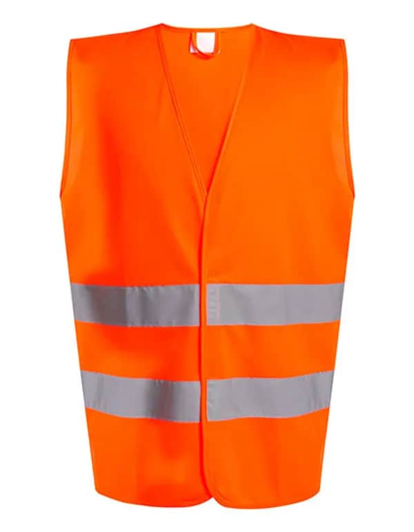 Essential Hi-Vis Easy Print Vest - Orange