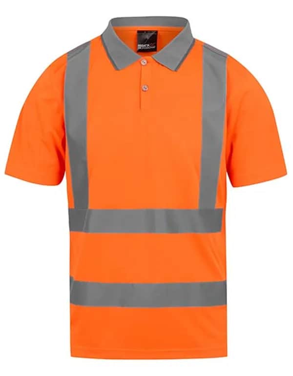 Pro Contract Hi-Vis Polo - Orange