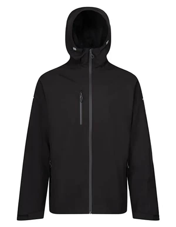 X-PRO Beacon Brite Light Waterproof Jacket - Black/Black