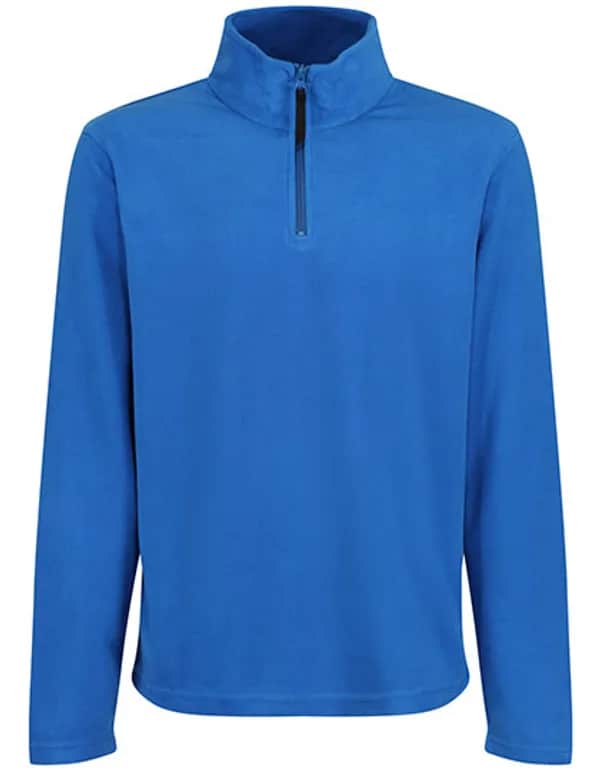 Micro Zip Neck - Royal Blue