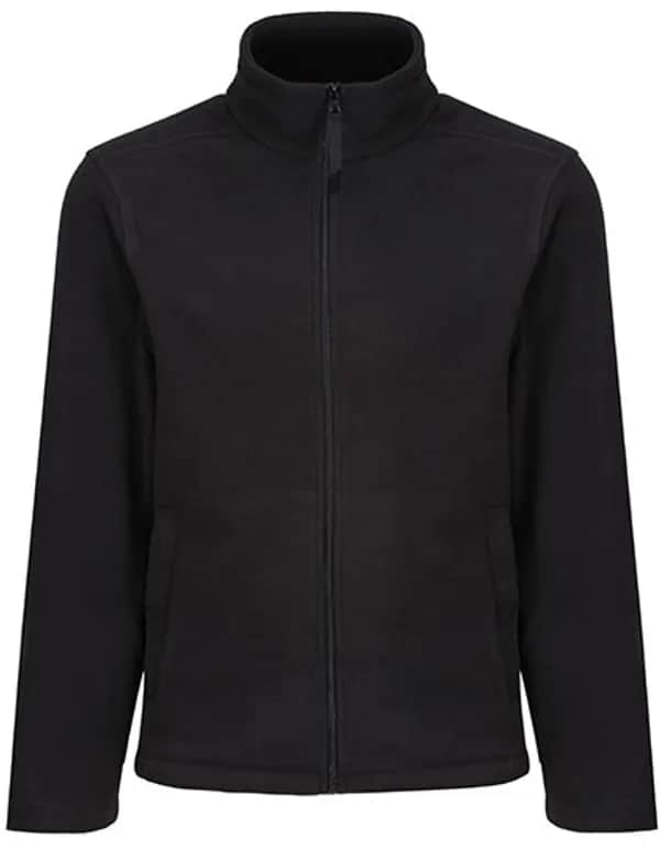 Micro Full Zip Fleece - Black