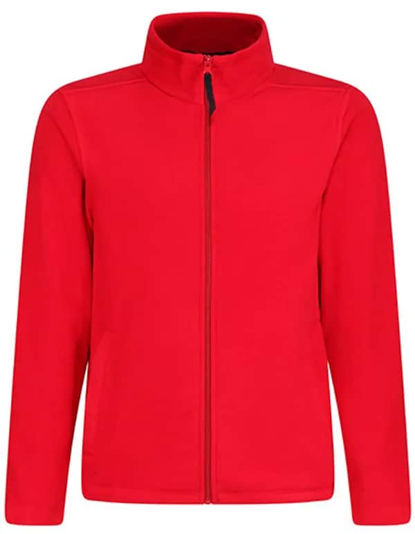 Micro Full Zip Fleece - Classic Red
