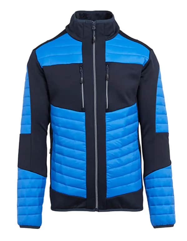E-volve Unisex Thermal Hybrid Jacket - Strong Blue/Navy
