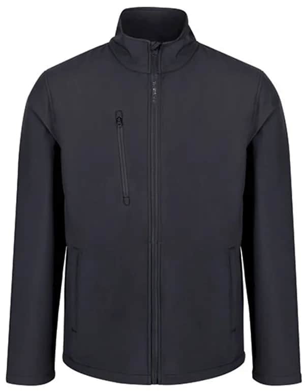 Ablaze 3-Layer Printable Softshell Jacket - Seal Grey/Black