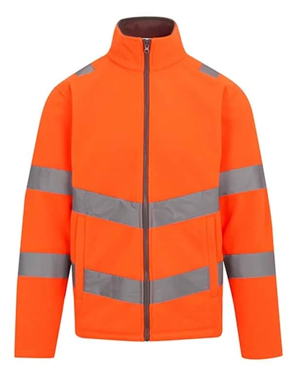 Pro Contract Hi-Vis Thor Fleece Jacket - Orange