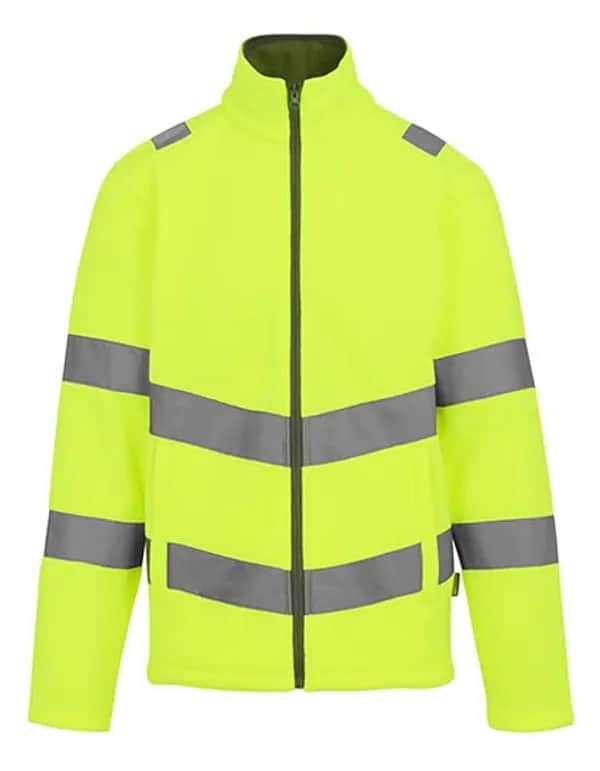 Pro Contract Hi-Vis Thor Fleece Jacket - Yellow