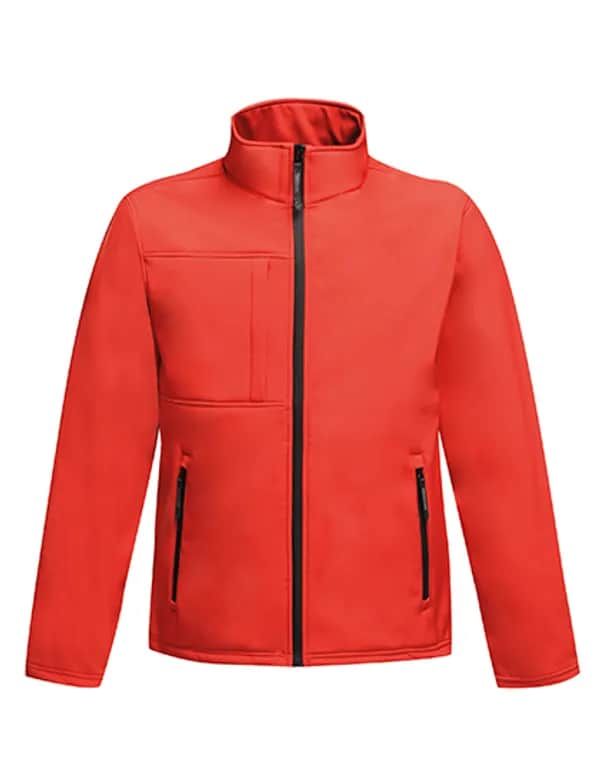 Men´s Softshell Jacket - Octagon II - Classic Red/Black