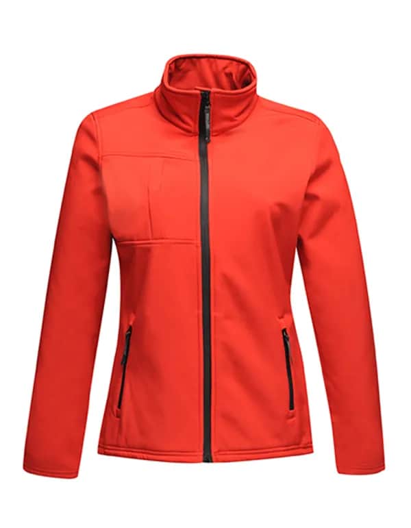 Women´s Softshell Jacket - Octagon II - Classic Red/Black