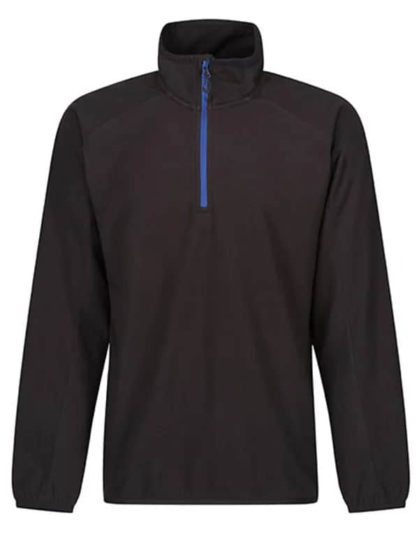 Navigate Half Zip Fleece - Black/New Royal