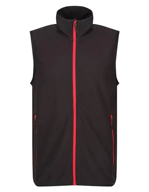 Navigate Fleece Bodywarmer - Black/Classic Red