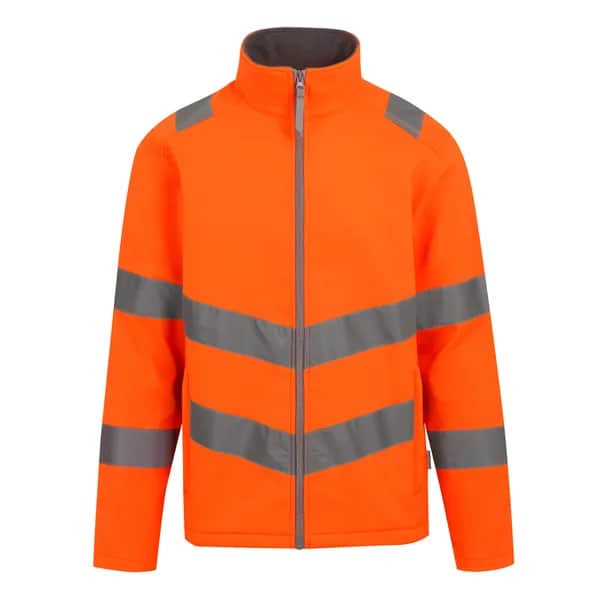 Pro Contract Hi-Vis Ablaze 2L Softshell Jacket - Orange