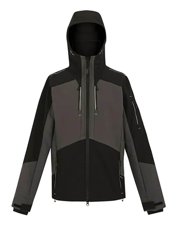 4TEX Stretch 3-Layer Softshell Jacket - Slate Grey/Black