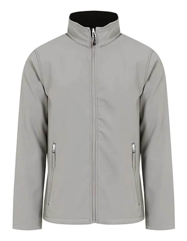 Ascender 2-Layer Softshell Jacket - Mineral Grey/Black