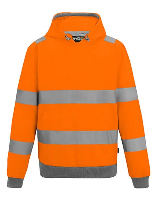 Hi-Vis Pro Contract Hoodie - Orange