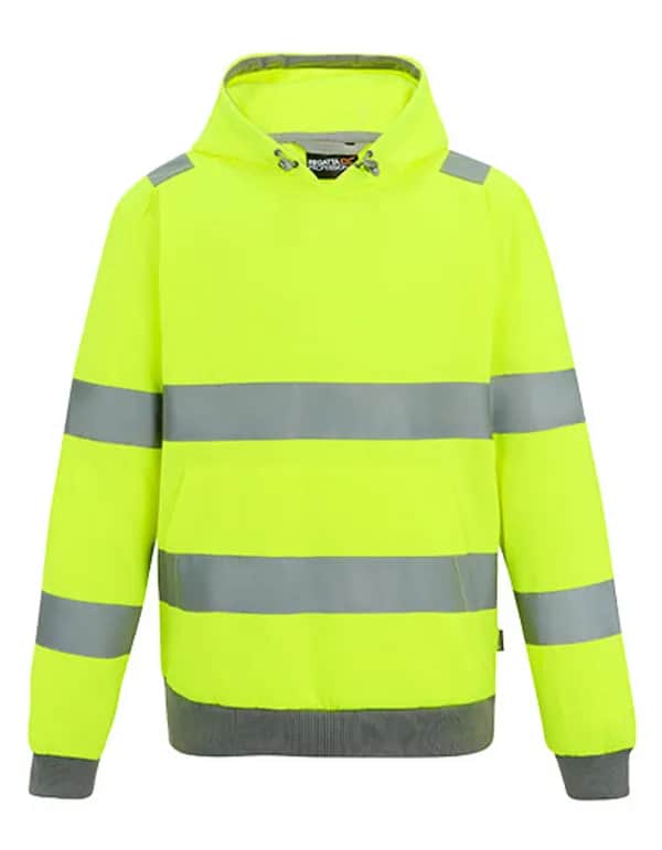 Hi-Vis Pro Contract Hoodie - Yellow
