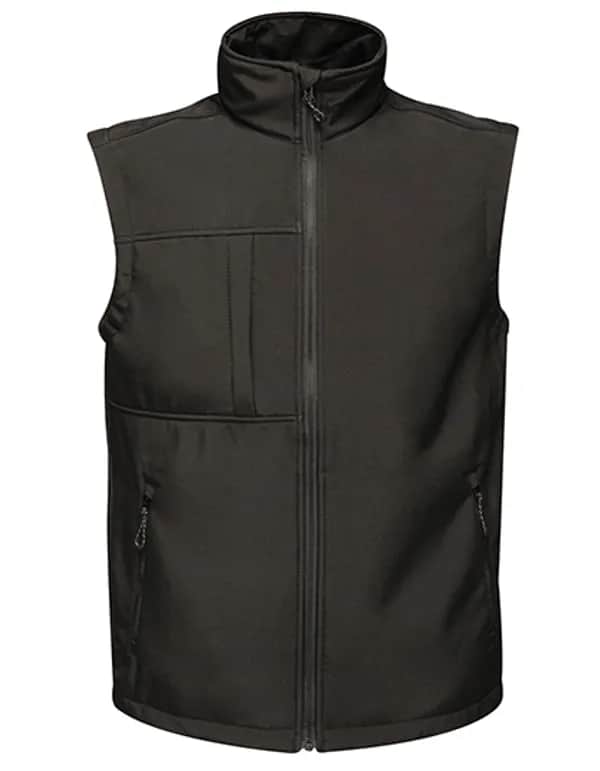 Men´s Octagon II Printable Softshell Bodywarmer - Black/Black