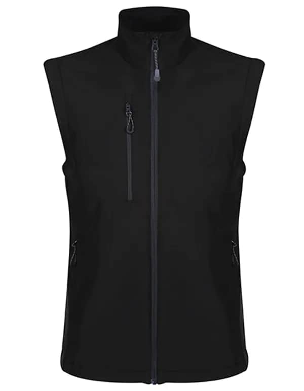Honestly Made Recycled Softshell Bodywarmer - Black