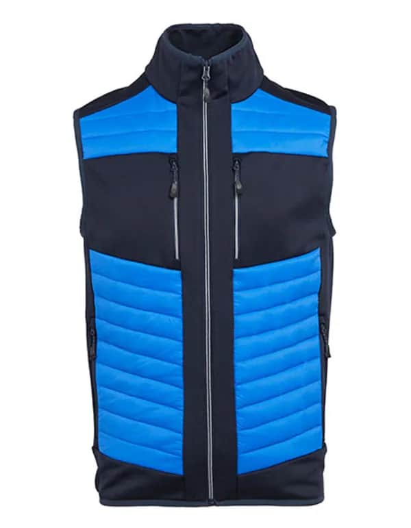 E-volve Unisex Thermal Hybrid Bodywarmer - Strong Blue/Navy