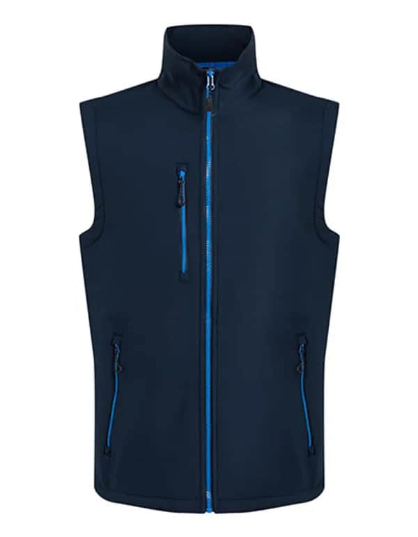 Navigate 2-Layer Softshell Bodywarmer - Navy/French Blue