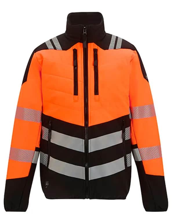Hi-Vis X-Pro Hybrid Jacket- Class 2 - Black/Orange
