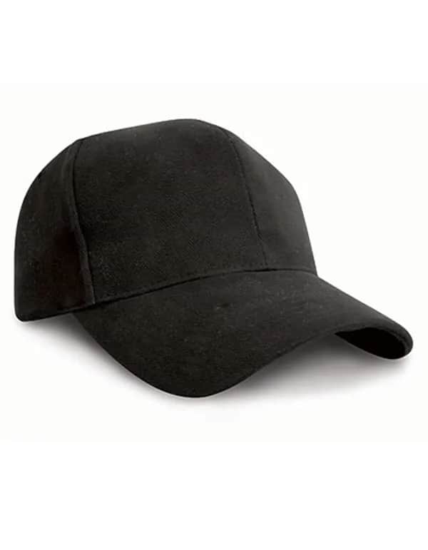 Pro-Style Heavy Cotton Cap - Black