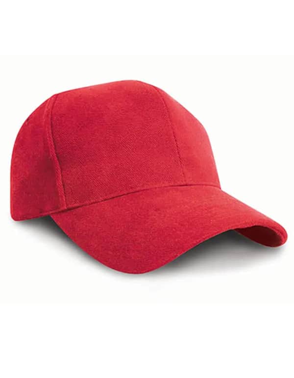 Pro-Style Heavy Cotton Cap - Red
