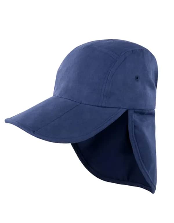 Fold Up Legionnaires Cap - Navy