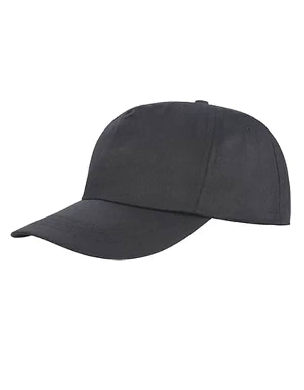 Houston 5-Panel Cap - Black