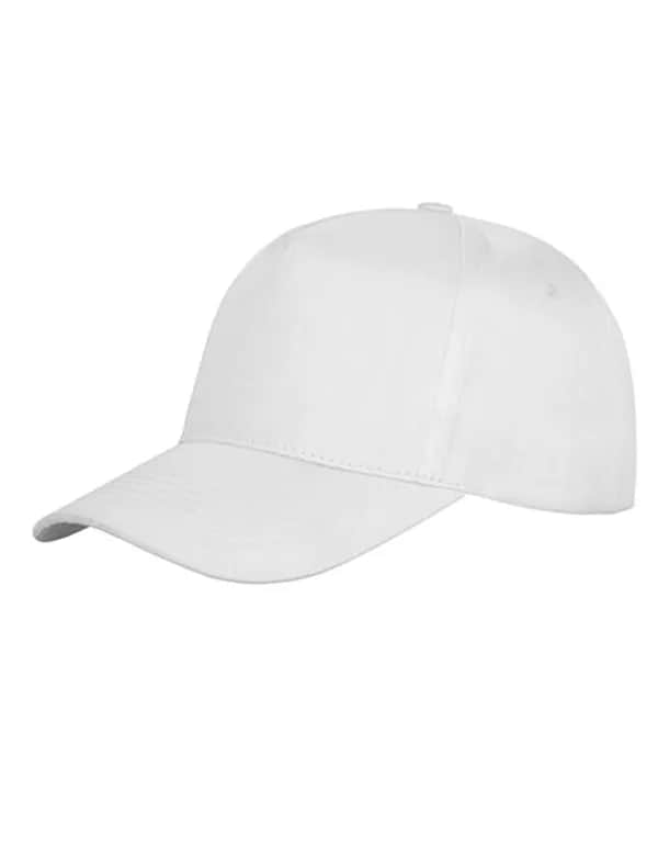 Houston 5-Panel Cap - White
