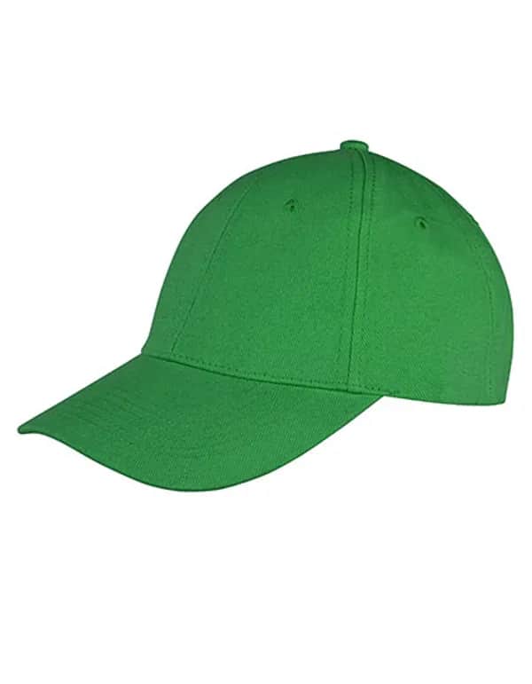Memphis Brushed Cotton Low Profile Cap - Emerald Green