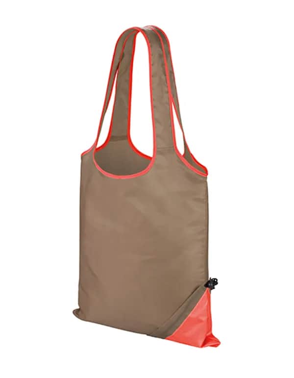Compact Shopper - Fennel/Pink