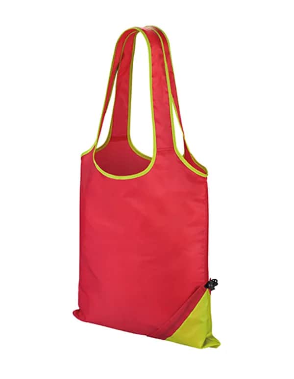 Compact Shopper - Raspberry/Lime
