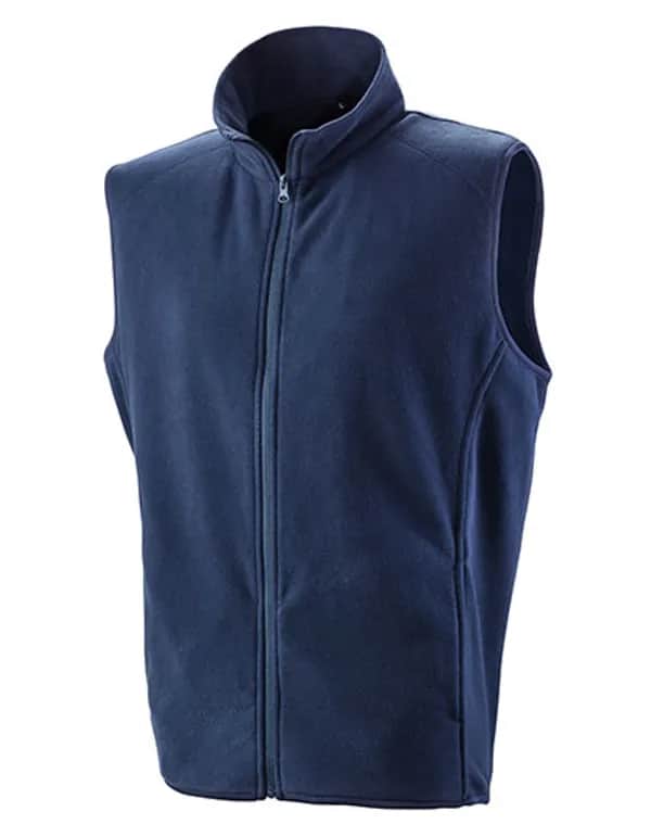Micro Fleece Gilet - Navy