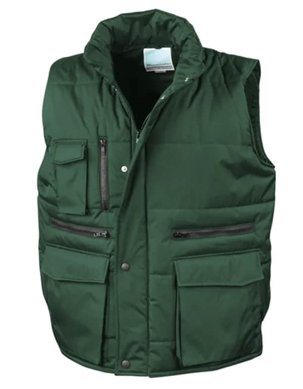 Lance Ripstop Bodywarmer - Bottle Green